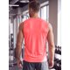 thumbnail image 3 of INSPIRE CHIC Camiseta sin mangas de gimnasio para hombre, transpirable, de verano, M rosa, 3 of 5
