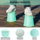 thumbnail image 3 of Juego Aivalas Yard Pong Glow para exteriores con baldes y pelotas, 3 of 8