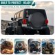 thumbnail image 2 of Funda de neumático de repuesto Amfor Universal Fit para Jeep, remolque, RV, SUV, 2 of 8
