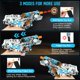 thumbnail image 2 of Pistola de juguete automática Tcxomino con expulsión de casquillos y 120 balas blandas, 2 of 8