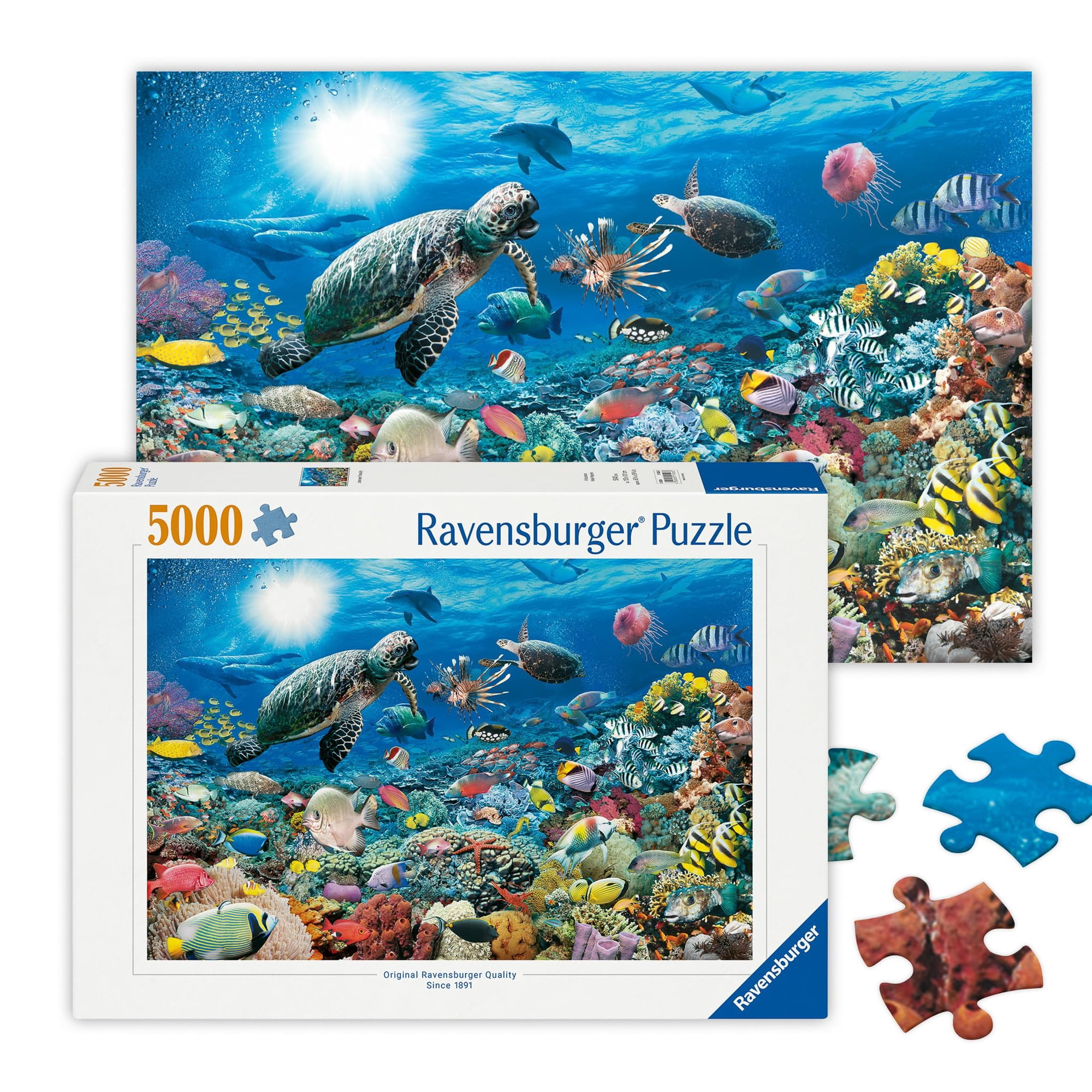 Rompecabezas Ravensburger Bajo El Mar 5000 Piezas