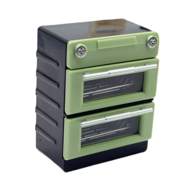 1:6 1:12 Dollhouse Oven Mini Accesorios De Electrodomésticos De Cocina Para Regalo Niños