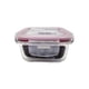 thumbnail image 1 of Contenedor Hermetico Vidrio Cuadrado 390ml, 1 of 3