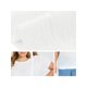 thumbnail image 5 of GRACIA Y GRANDEZA Blusa de Verano para Mujer Talla Grande Punto de Canalé Cuello Barco Manga Raglán Suelta Blusas Casuales Huecas 1X Blanco, 5 of 6