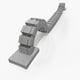 thumbnail image 3 of Pasacables Vertebra 130 Gris claro, 3 of 5