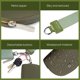 thumbnail image 4 of Monedero VUTUXA mini con cremallera y doble compartimento – Correa de muñeca, 4 of 7
