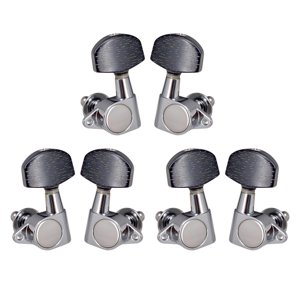 Bothyi - Clavija De Afinación De Guitarra, Afinadores De Cabeza De Máquina, Perilla Cerrada Para Piezas De Guitarra Acústica