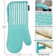 thumbnail image 2 of Guantes para horno Alselo de silicona, 15 pulgadas, set de 2, 2 of 3