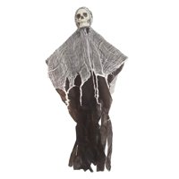 Magideal - Esqueleto Colgante Para Halloween, Casa Encantada De Fantasma, Accesorio Para Arrastrarse, Decoración De Fiesta Versátil Y Resistente, Altura De 90Cm