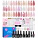 thumbnail image 1 of Set de esmaltes de uñas Beetles Jelly Gel Nude Sands, 20 colores, 75 unidades, 1 of 6