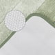 thumbnail image 4 of Alfombra de baño a rayas degradadas de felpa REGALWOVEN Uxcell, alfombra de baño de microfibra peluda lavable a máquina con respaldo de TPR verde 16" x 24", 4 of 7