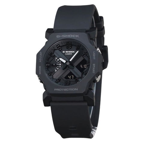 Casio - Reloj G-Shock Análogo Digital Resina Negra Esfera Negra Cuarzo Ga-2300-1A 200M Para Hombre