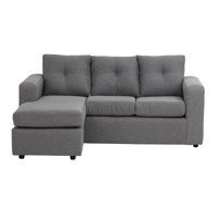 Muebles América - Seccional Emilia Lino Gris