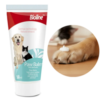 Bálsamo Hidratante Patas Perros Gatos Bioline Paw Balm 50G