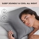 thumbnail image 4 of Funda de almohada kitsch satinada con cremallera para Hair & Skin Queen, 2 unidades, 4 of 9