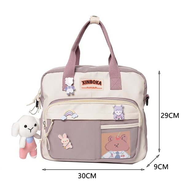 Fashion Student College Backpack Large Capacity Cute Student College Backpack School Bag Middle Student Teens Travel Backpack