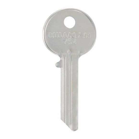 Key Blank Hillman Group Y-54 Yale con recubrimiento en polvo, paquete de 10