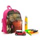 thumbnail image 3 of La Magnífica Vida de Marcel Pagnol Mochila Escolar para Niños y Niñas, Mochila Infantil Ligera de Alta Calidad, Grande y Duradera ROSA, 3 of 6