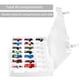 thumbnail image 2 of Funda organizadora de almacenamiento de juguetes ALCYON de doble cara para Hot Wheels, 2 of 7