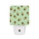 thumbnail image 1 of Aguacate Luz nocturna LED con sensor de anochecer a amanecer para dormitorio, baño, pasillo, escaleras - Lámpara LED nocturna de enchufe, 0.5W - 1 pieza, 1 of 6