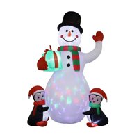 Magideal - Decoraciones Navideñas Inflables Decoración Navideña Resplandor Novedad Decoración Al Aire Libre Adornos Navideños Para Decoración De Vacaciones En El Estilo C