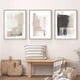 thumbnail image 3 of 3pcs, Frameless Minimalist Abstract Poster, Boho Style Canvas Painting, On The Wall Nordic Neutral Art Print Morden Picture For Living Room Home Decor, No Frame, 3 of 5
