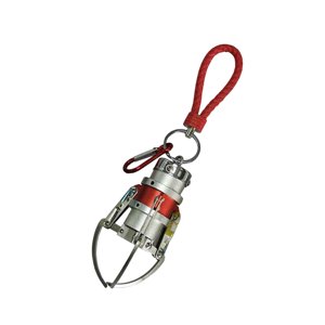 Magideal - Colgante De Llavero De Máquina De Grúa De Metal, Llavero De Máquina De Garra De Arcade Para El Día De San Valentín, Cumpleaños, Graduación, , Rojo