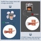 thumbnail image 5 of Ventilador de escape Quini 512M Through The-Wall 80 CFM 4.0 Sones, 5 of 7