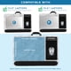 thumbnail image 3 of Lap Desk LapGear Home Office Pro White Marble para 15.6 pulgadas, 3 of 6