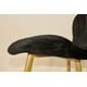 thumbnail image 3 of Silla Siren Velvet Negro, 3 of 4