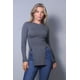 thumbnail image 1 of Elegante y Chic Top de Otoño con Aberturas y Mangas Largas, 1 of 5