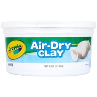 Arcilla Crayola Air-Dry Blanca, 1,13 Kg