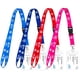 thumbnail image 1 of Cordones Cruise Lanyards Qsszk, impermeables, con soporte para tarjetas de identificación, paquete d, 1 of 7