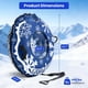 thumbnail image 2 of Snow Tube Sled, 2 unidades con funda de lona, bomba de aire eléctrica, azul, 2 of 9