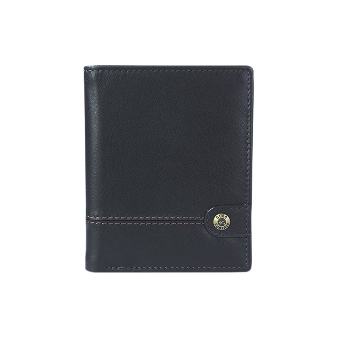 Tarjetero De Cuero Hombre Gino Rodinis Texas 1.165 Verde/marrón