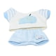 thumbnail image 2 of Mini Muñeca De Peluche, Ropa, Accesorios Para Muñecas, Decoración Elegante Para Disfraz De Coche Blanco De 17cm, 2 of 3