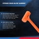 thumbnail image 2 of Martillo Dead Blow NEIKO 02849A 4 lb Naranja Acero, 2 of 3