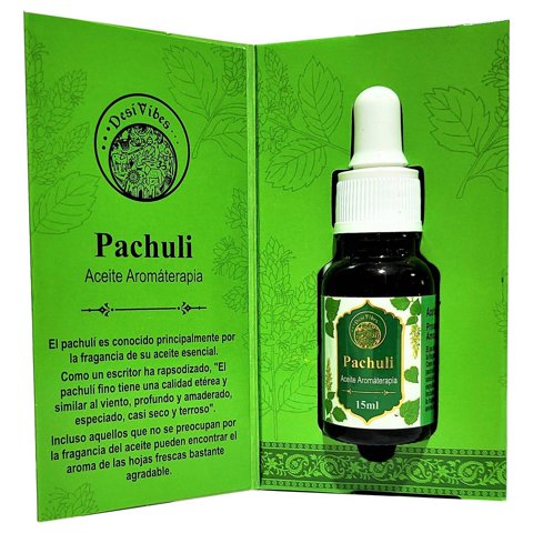 Aceite Aromaterapia Pachuli - Desi Vibes