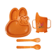 thumbnail image 1 of Set Alimentación Para Bebés 4 Piezas Vajilla Infantil, 1 of 9