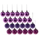 thumbnail image 3 of 24pcs 6cm bolas de navidad adornos de árbol de navidad colgando decoraciones púrpura, 3 of 5