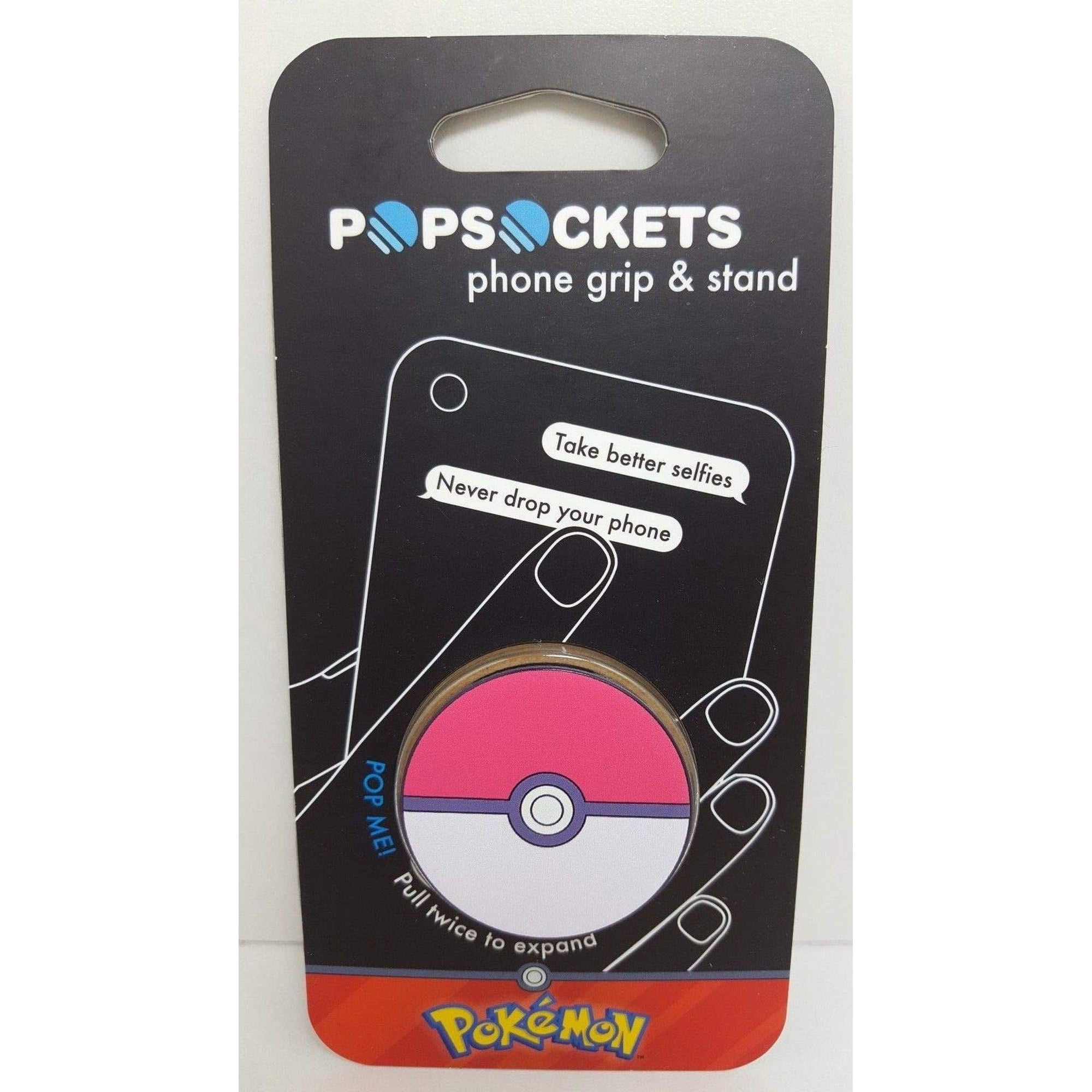 Soporte Y Agarre Para Teléfono Popsockets Pokébola De Pokémon