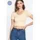 thumbnail image 1 of CCWHOLESALESCLOTHINGS Top Corto sin Costuras con Espalda Cruzada para Mujer, Talla S/M, 1 of 5