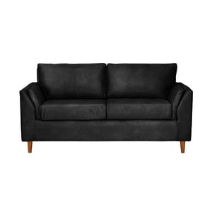 Latam Home - Sofa Milan 2C Con Resortes Pocket Cuero Kentucky Negro