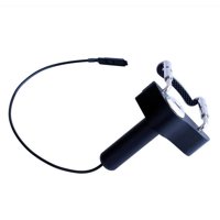 Magideal - Micrófono Para Violín, Profesional, De Fácil Instalación, Con Captador Piezoeléctrico Para Violín, Micrófono De Cuello De Cisne Para Banjo Y Guitarras