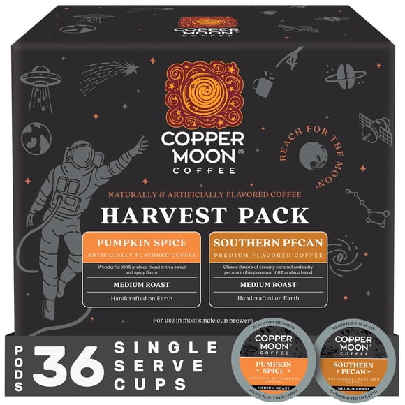 Cápsulas de café Copper Moon Harvest 36 para cafetera Keurig