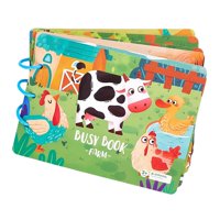 Bothyi - Rompecabezas De Aprendizaje Temprano Educativo Tranquilo Ocupado Libro Para Actividad Niños Niños Granja