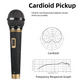 thumbnail image 5 of Microfono Alambrico Karaoke Profesional Canto Cardioide Voz, 5 of 6