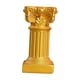 thumbnail image 5 of Columnas Griegas, Candelabros De Columna, Decoración De Escritorio De Oficina, Estatua Griega Clásica Dorada, 5 of 5