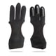 thumbnail image 1 of Guantes de tiro con arco disparando cuero de caza protector de tres dedos para jóvenes adultos principiantes 1pairs, 1 of 3