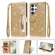 thumbnail image 3 of Funda para FOXDOCK Elegante funda Samsung Galaxy S25 Ultra Glitter con cremallera-Ideal para el uso diario, 3 of 5